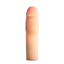 Nakładka na penisa Performance 1.5 Inch Xtender - rozciągliwe TPE Sensa Feel, długość całkowita 16 cm, wydłużenie użytkowe 3,8 c - 1