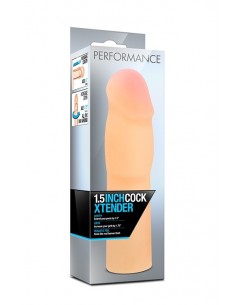 Nakładka Przedłużka Na Penisa Performance 1.5Inch Cock Xtender Beige - Przedłużki i nakładki na penisa - 1 2