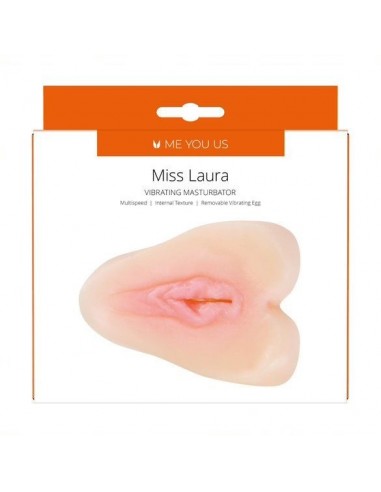 Sztuczna Pochwa Z Wibracją Me You Us Miss Laura - Masturbatory i Sztuczne pochwy - 3