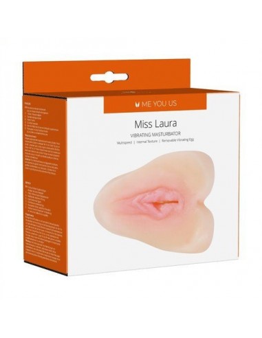 Sztuczna Pochwa Z Wibracją Me You Us Miss Laura - Masturbatory i Sztuczne pochwy - 4