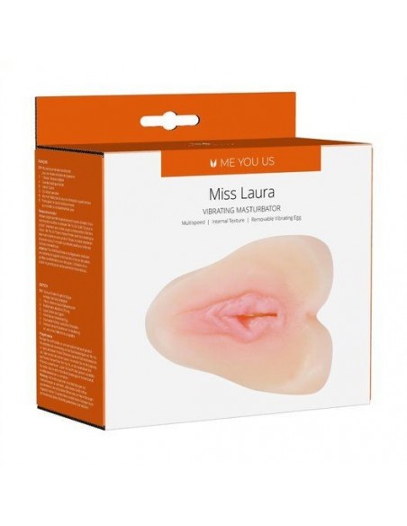 Sztuczna Pochwa Z Wibracją Me You Us Miss Laura - Masturbatory i Sztuczne pochwy - 4