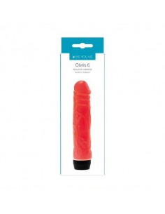Żelowy wibrator Me You Us Osiris 6 Realistic Vibrator Pink - Wibratory żelowe - 1