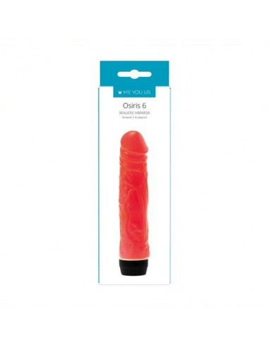 Żelowy wibrator Me You Us Osiris 6 Realistic Vibrator Pink - Wibratory żelowe - 1