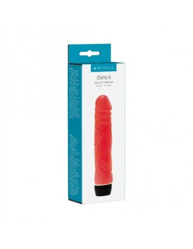 Żelowy wibrator Me You Us Osiris 6 Realistic Vibrator Pink - Wibratory żelowe - 2