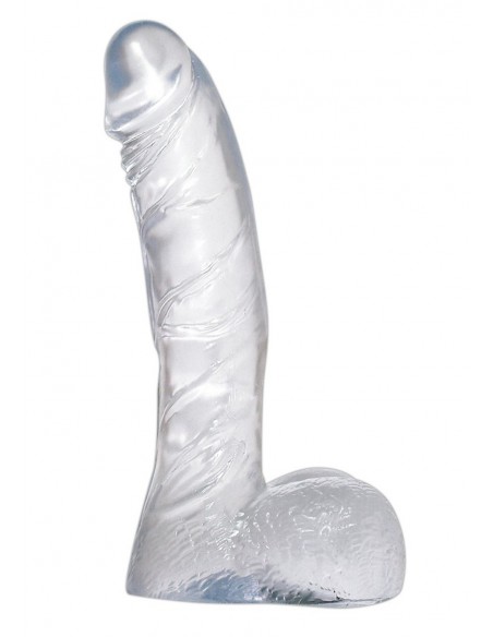 Żelowe dildo realistyczne Crystal Clear Dong S - Dilda żelowe - 1