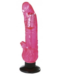 Żelowy wibrator Me You Us Mounty 6 Realistic Vibrator Pink - Wibratory żelowe - 1
