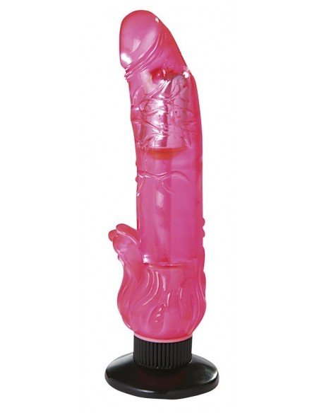Żelowy wibrator Me You Us Mounty 6 Realistic Vibrator Pink - Wibratory żelowe - 1