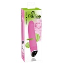 Wibrator Smile Happy Pink – zakrzywiona główka do stymulacji punktu G, silikon medyczny + ABS, 22 cm - 2