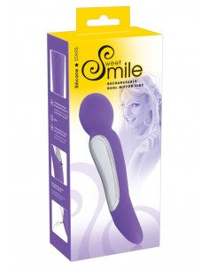 Masażer wibrator WAND Rechargeable Dual Mo - Wibratory Magic Wand - 1 2