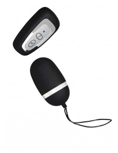 Bezprzewodowe jajeczko wibrujące Velvet RC Black - Wibratory Jajeczka - 1