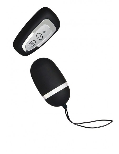 Bezprzewodowe jajeczko wibrujące Velvet RC Black - Wibratory Jajeczka - 1
