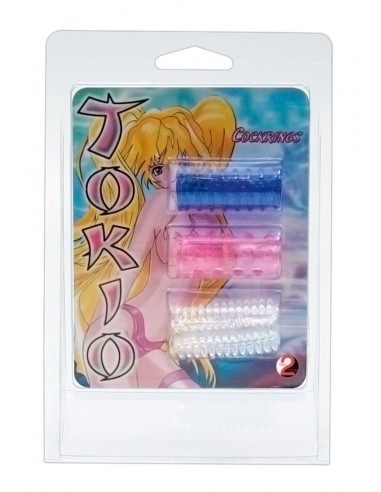 Stymulująca Nakładka Tokio Sleeves - Przedłużki i nakładki na penisa - 2