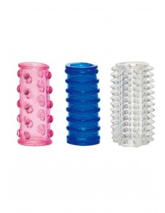 Stymulująca Nakładka Tokio Sleeves - Przedłużki i nakładki na penisa - 1