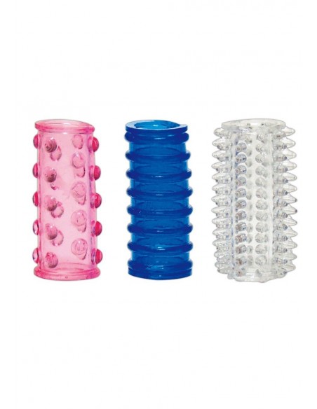 Stymulująca Nakładka Tokio Sleeves - Przedłużki i nakładki na penisa - 1