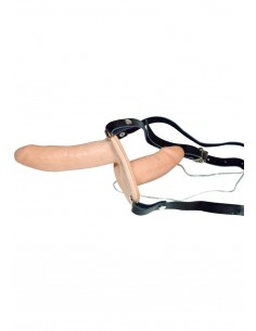 Podójny Strapon Strap-On Duo - Strap-ony, dilda na pasku z wibracją - 1