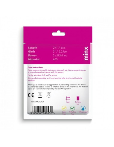 Mini wibrator Blush Single Speed Mini Vibrator Purple - Wibratory Mini - 2