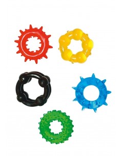 Zestaw pierścieni erekcyjnych Marathon - Śmieszne gadżety, prezenty - 1 2