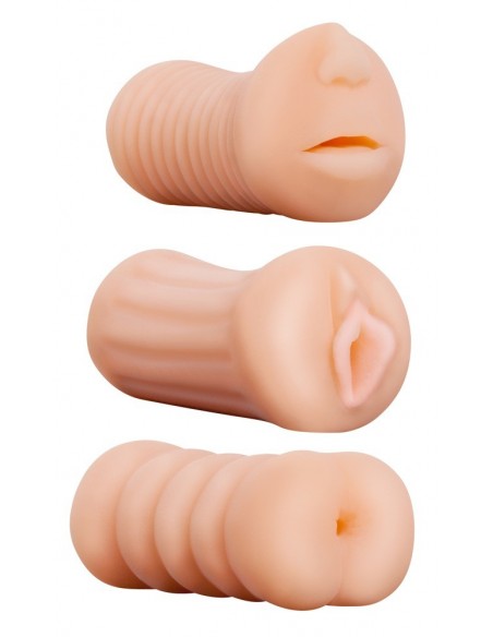 Masturbator Xxx To-Go Threesome - Masturbatory i Sztuczne pochwy - 1