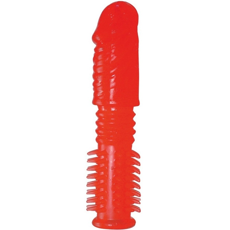 Zestaw erotyczny Red Roses Set – 9-częściowy, czerwony, wibrator, dildo i stymulatory, 6–18,5 cm - 10