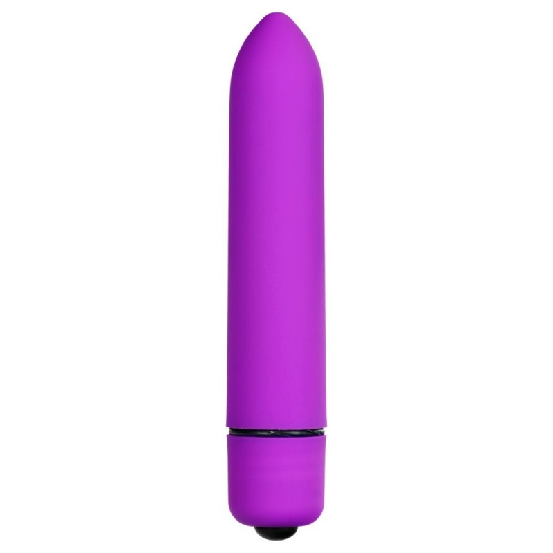 Wibrator Blossom 10 Mode Bullet Purple - wodoodporny, 10 trybów wibracji, 9,4 cm - 1