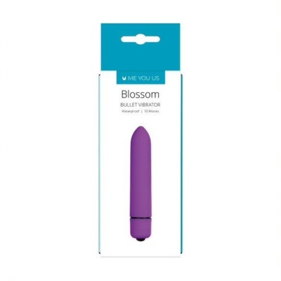Mini wibrator Me You Us Blossom 10 Mode - Fioletowy - 1 2