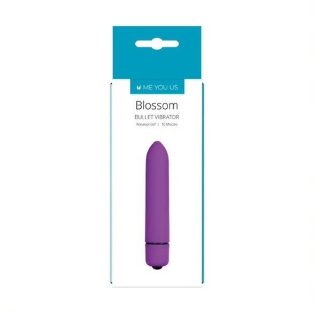 Mini wibrator Me You Us Blossom 10 Mode - Fioletowy - 2
