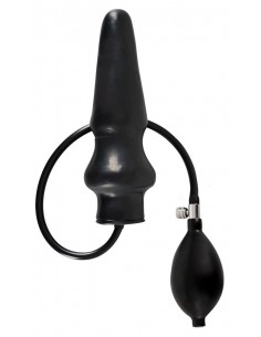 Pompowany plug analny LatexPlug inflatable - Korki analne pompowane - 1