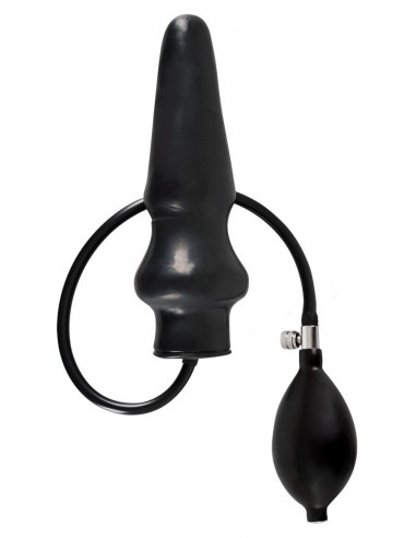 Pompowany plug analny LatexPlug inflatable - Korki analne pompowane - 1