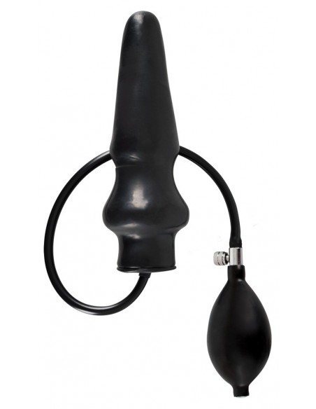 Pompowany plug analny LatexPlug inflatable - Korki analne pompowane - 1