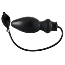 Nadmuchiwany korek analny Latex Plug Inflatable z ręczną pompką i zaworem spustowym, długość 20 cm, średnica 2,5–9,6 cm - 3