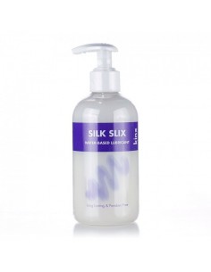Wodny lubrykant  Silk Slix Water Based Lubricant Pump Bottle White 250 ml - Lubrykanty do seksu klasycznego - 1