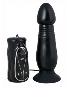 Wibrujący korek analny Anal Pusher m.Vibr.-Wibrator - Kulki i korki analne wibrujące - 1