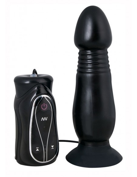 Wibrujący korek analny Anal Pusher m.Vibr.-Wibrator - Kulki i korki analne wibrujące - 1