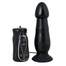 Anal Pusher – wibrujący korek analny 16 cm z funkcją pchnięć i podstawą ssącą - 1
