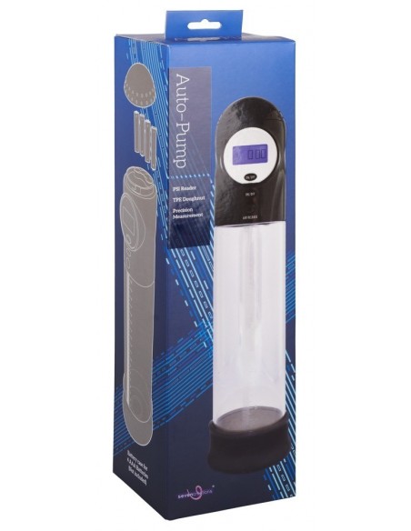 Pompka Erekcyjna Do Penisa Auto Pump-Wibrator - Pompki erekcyjne i powiększające penisa - 4