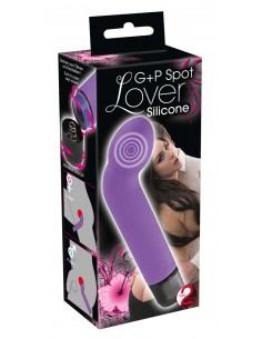 Stymulator punktu G G+P-Spot Lover Lila-Wibrator - Wibratory Punktu G - 1 2