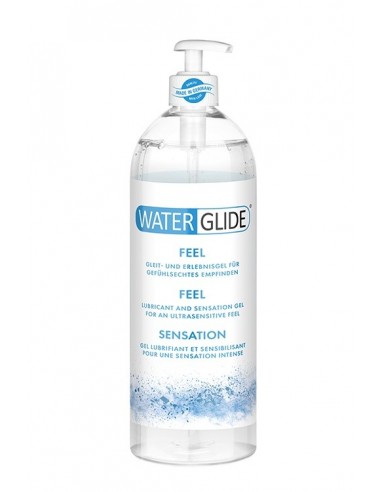 Wodny lubrykant WATERGLIDE FEEL 1000 ml - Lubrykanty do seksu klasycznego - 1