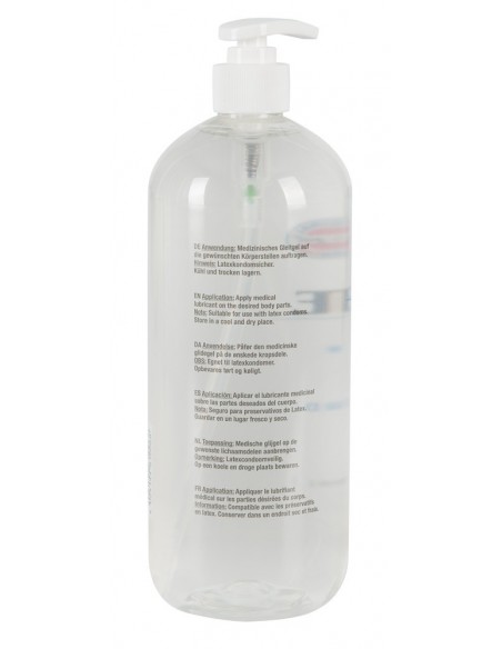 Wodny lubrykant Just Glide 1000 ml - Lubrykanty do seksu klasycznego - 1