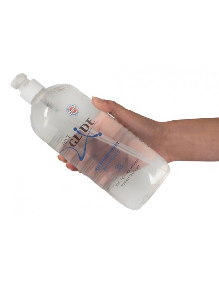 Wodny lubrykant Just Glide 1000 ml - Lubrykanty do seksu klasycznego - 3
