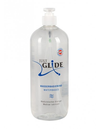 Wodny lubrykant Just Glide 1000 ml - Lubrykanty do seksu klasycznego - 4