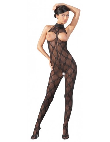 Bodystocking Catsuit open bust S-L - Bodystocking - 2