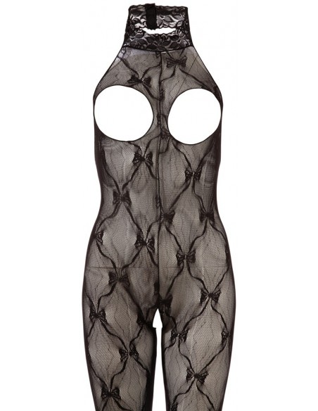 Bodystocking Catsuit open bust S-L - Bodystocking - 4