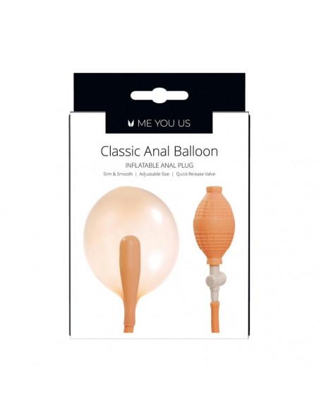 Pompowany plug analny Me You Us Classic Anal Balloon - Korki analne pompowane - 3