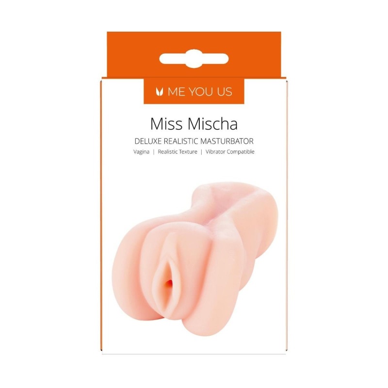 Masturbator Miss Mischa Deluxe - realistyczny, z wypustkami i komorą na pocisk wibracyjny - 1
