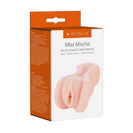 Masturbator Miss Mischa Deluxe - realistyczny, z wypustkami i komorą na pocisk wibracyjny - 2