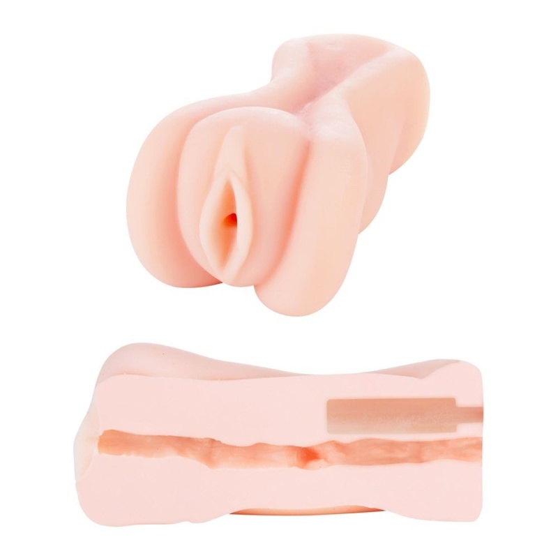 Masturbator Miss Mischa Deluxe - realistyczny, z wypustkami i komorą na pocisk wibracyjny - 3