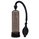 Pompka erekcyjna Bang Bang Penis Pump Black – cylinder próżniowy 20 cm z rozciągliwą tuleją 2,5 cm, napęd ręczny - 1