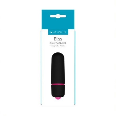 Wibrator Me You Us Bliss Mini Bullet - 7 Trybów Wibracji, Wodoodporny, Zasilanie Bateryjne - 1 2
