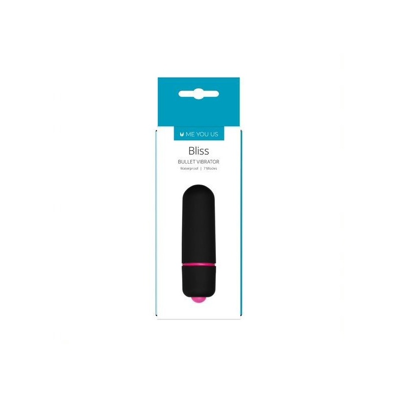 Wibrator Me You Us Bliss Mini Bullet - 7 Trybów Wibracji, Wodoodporny, Zasilanie Bateryjne - 2