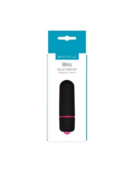 Wibrator mini Me You Us  Bliss 7 Mode Mini Bullet Vibrator Black - Wibratory Mini - 2